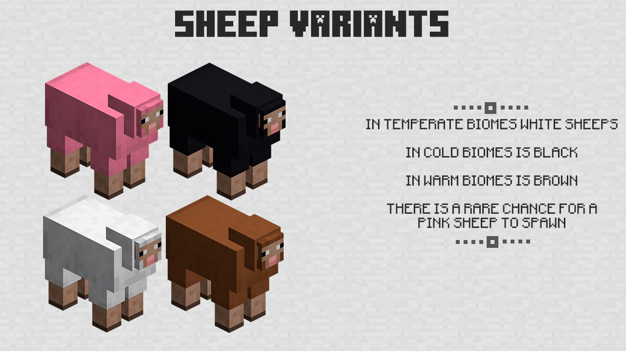 Sheep for Minecraft PE 1.21