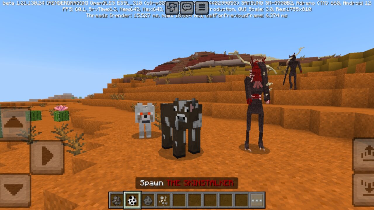 Skinstalker from SkinWalker Mod for Minecraft PE