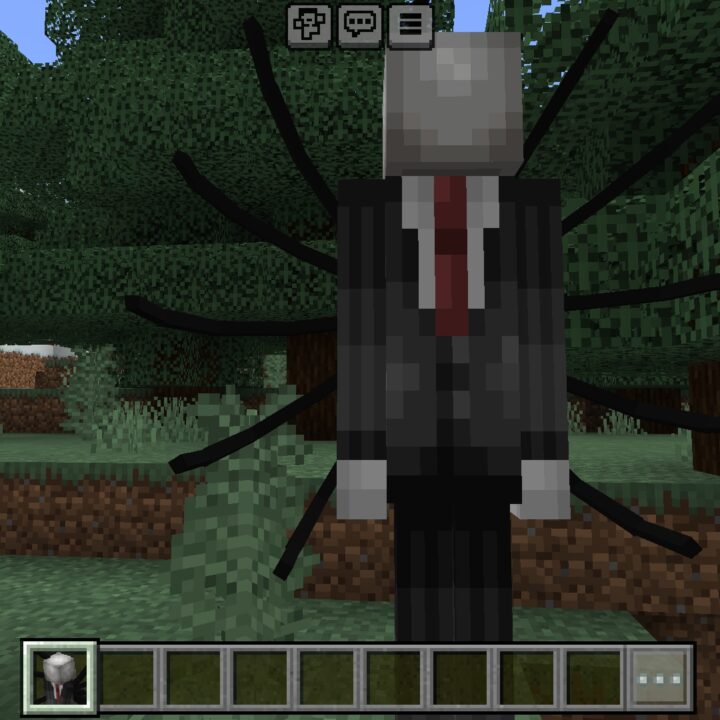 Slenderman Mod for Minecraft PE