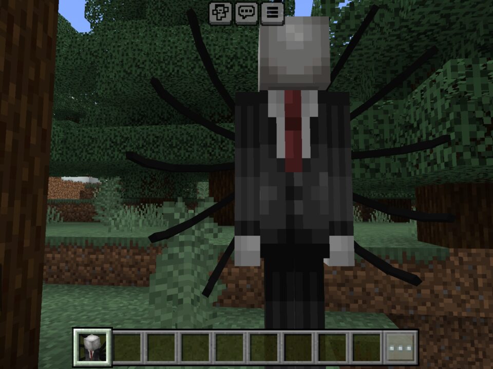 Slenderman Mod for Minecraft PE