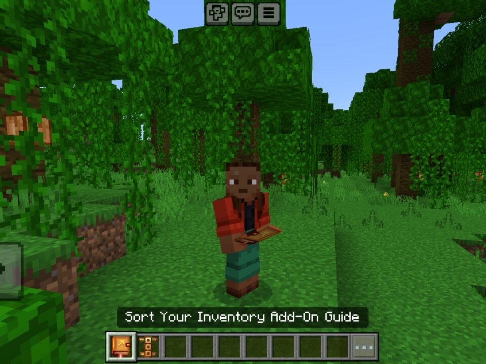 Sort Your Inventory Mod for Minecraft PE