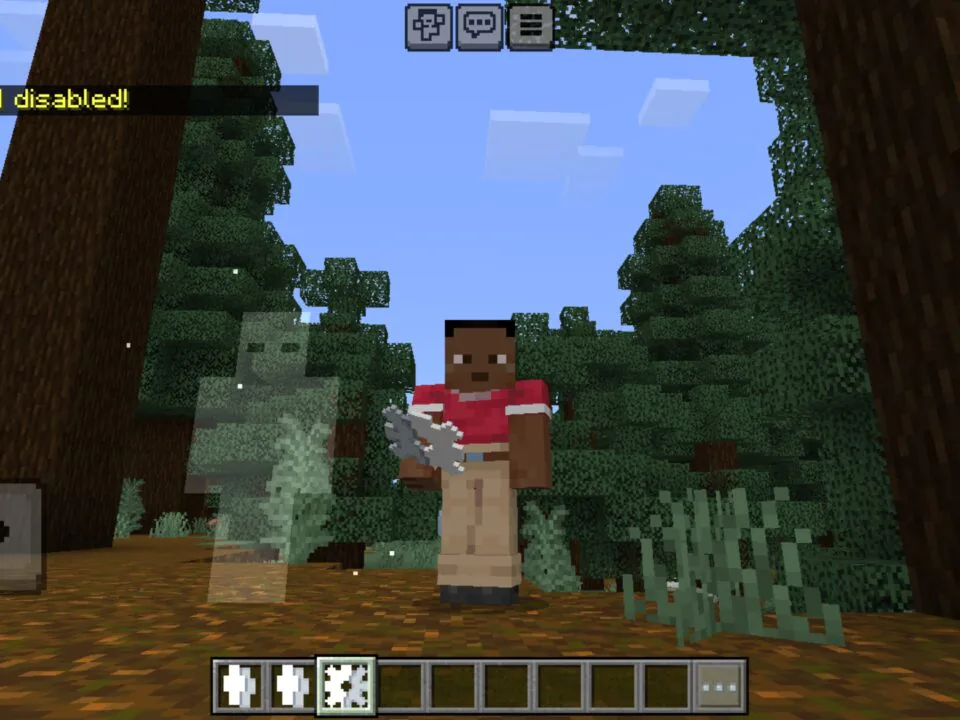 Split Body Mod for Minecraft PE