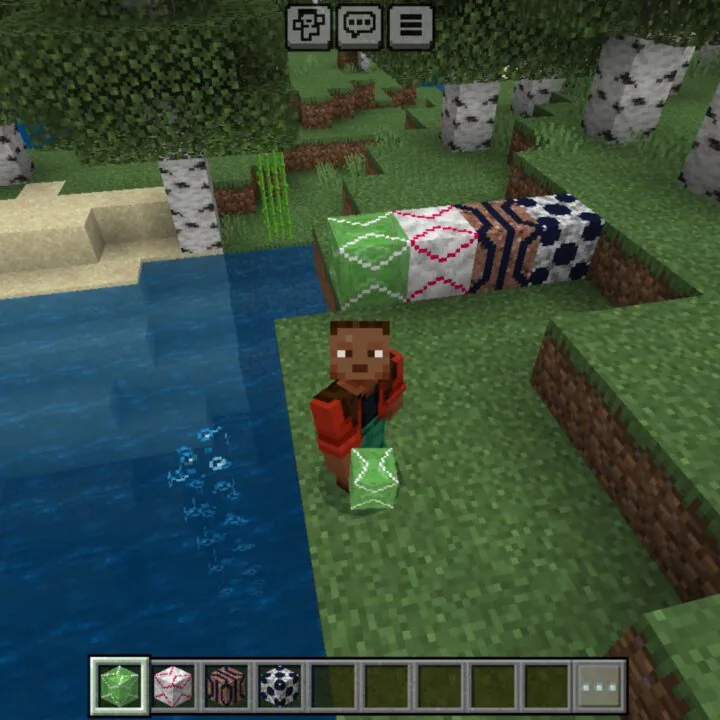 Sport Blocks Mod for Minecraft PE