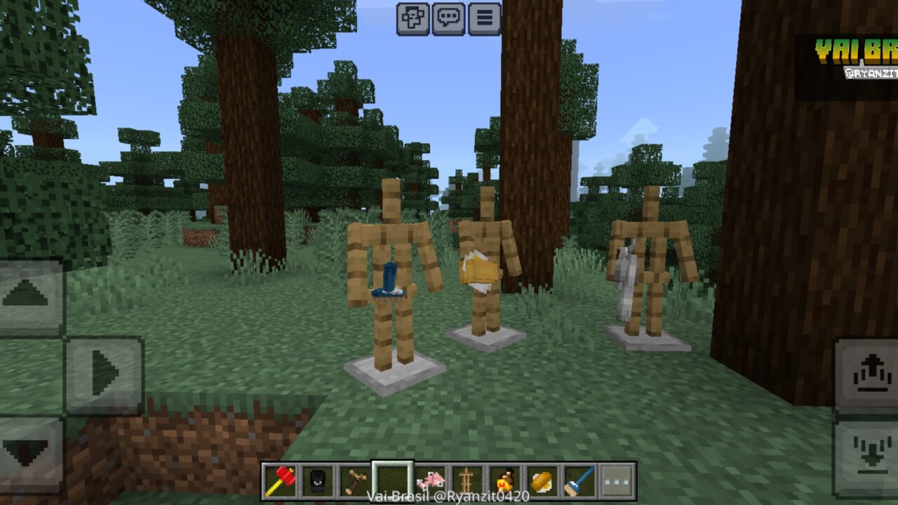 Stands from Vai Brasil Texture Pack for Minecraft PE