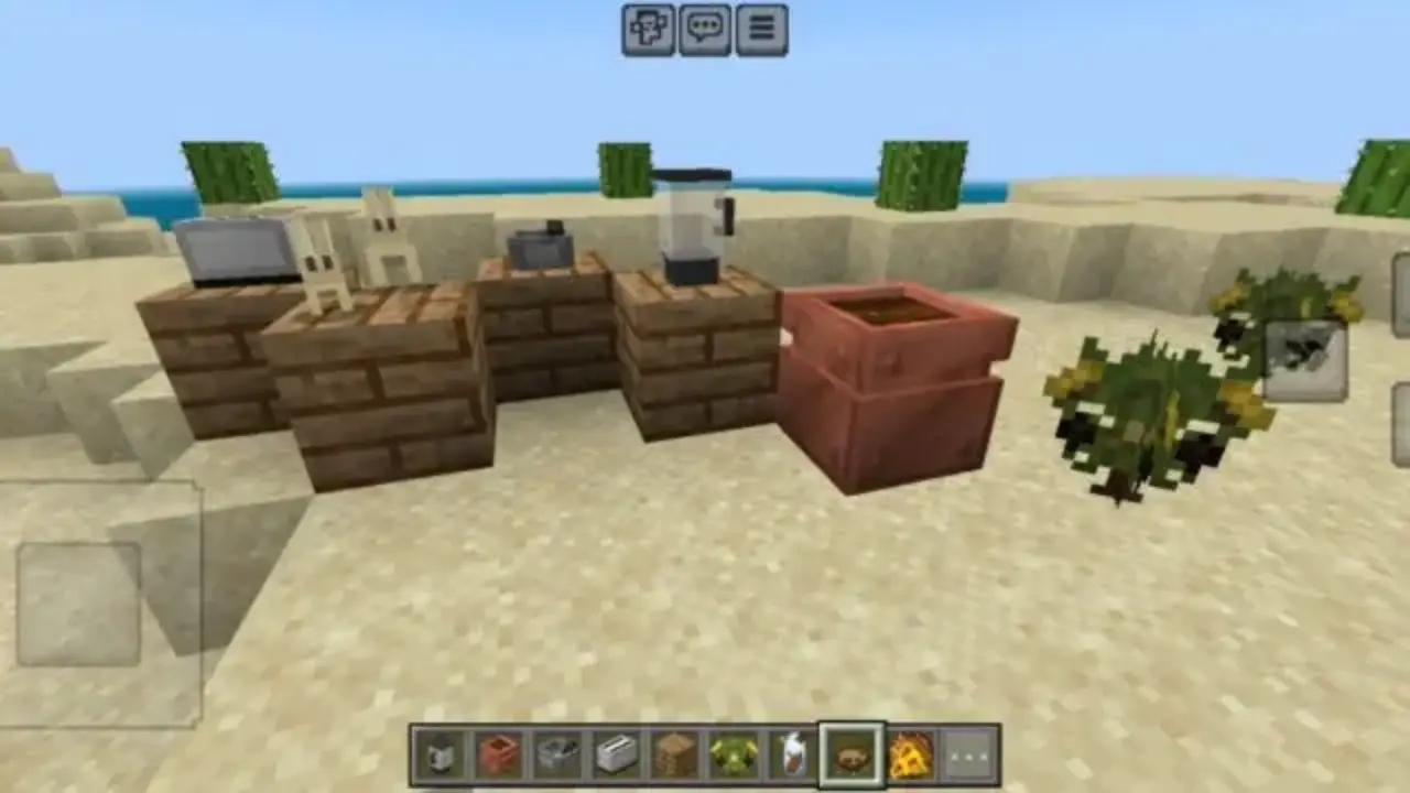 Stats from Food Mod for Minecraft Bedrock