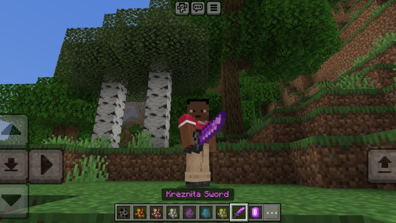 Sword from Minkors Mod for Minecraft PE