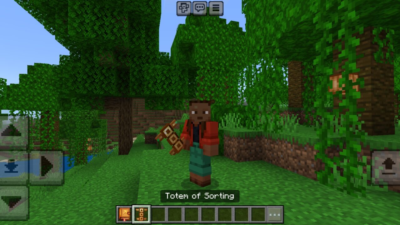 Totem from Sort Your Inventory Mod for Minecraft PE