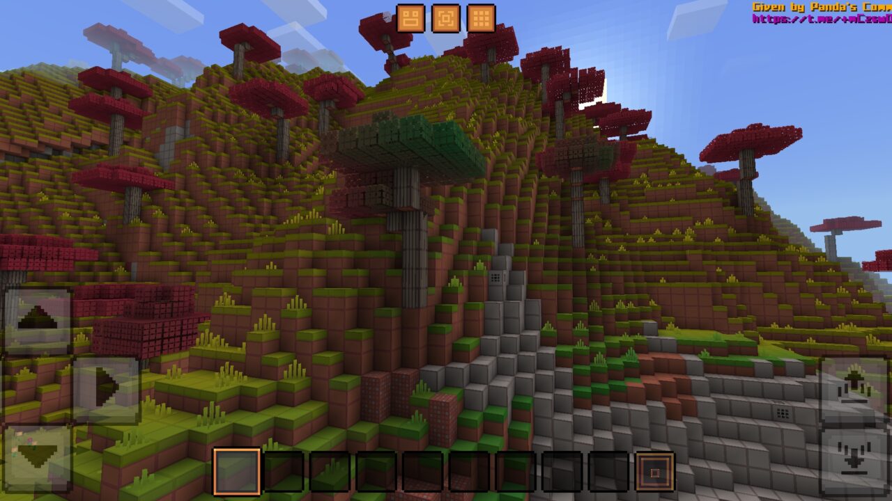 Trees from GirdPixel Texture Pack for Minecraft PE