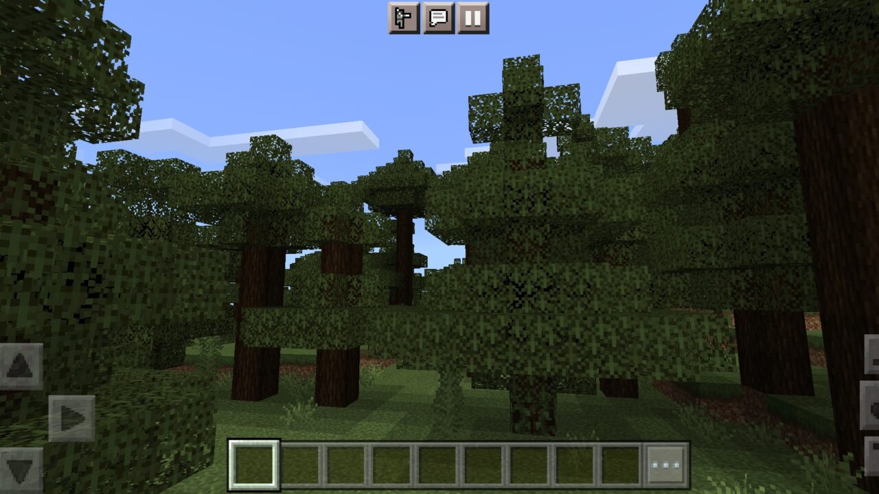 Trees from Stay True Texture Pack for Minecraft PE