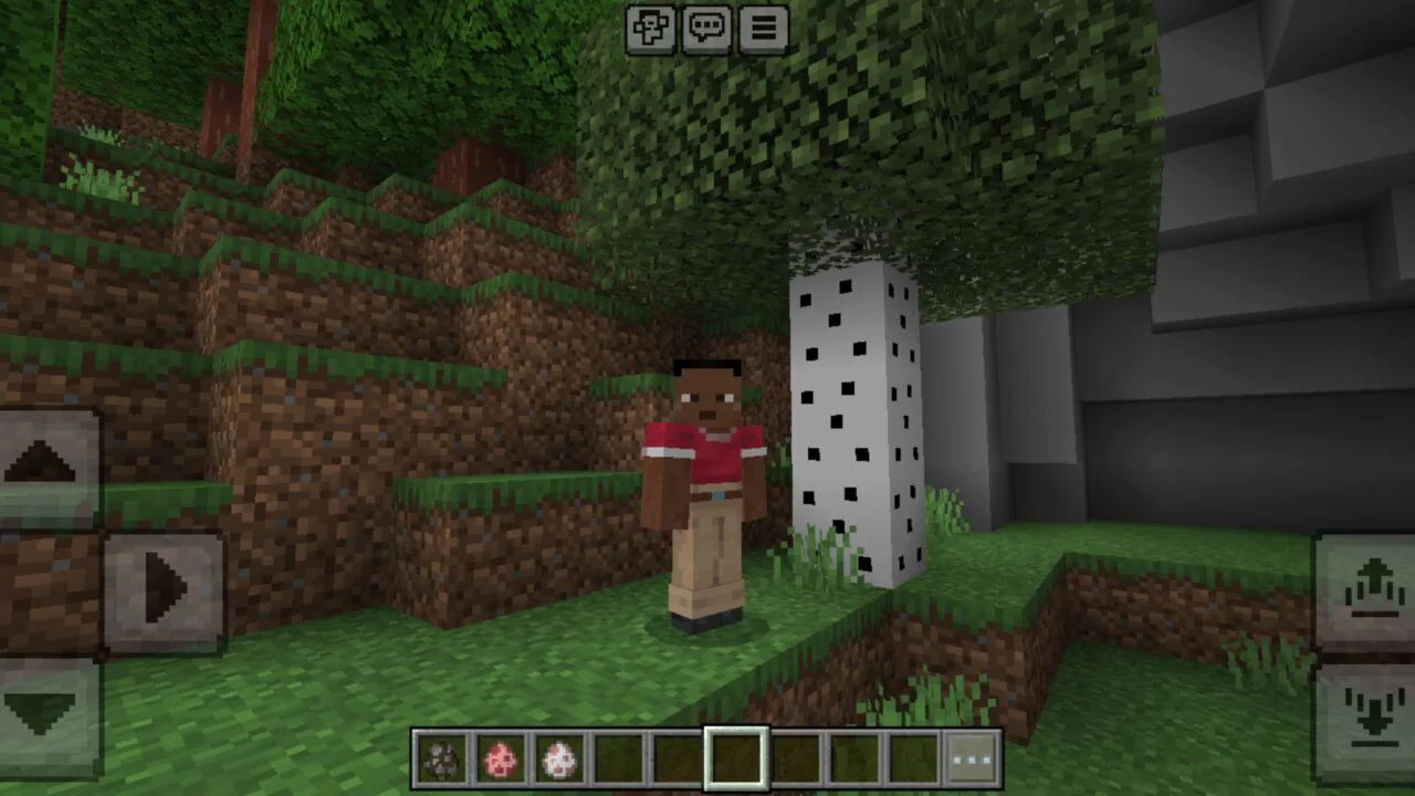 Trees from Super Uber Texture Pack for Minecraft PE