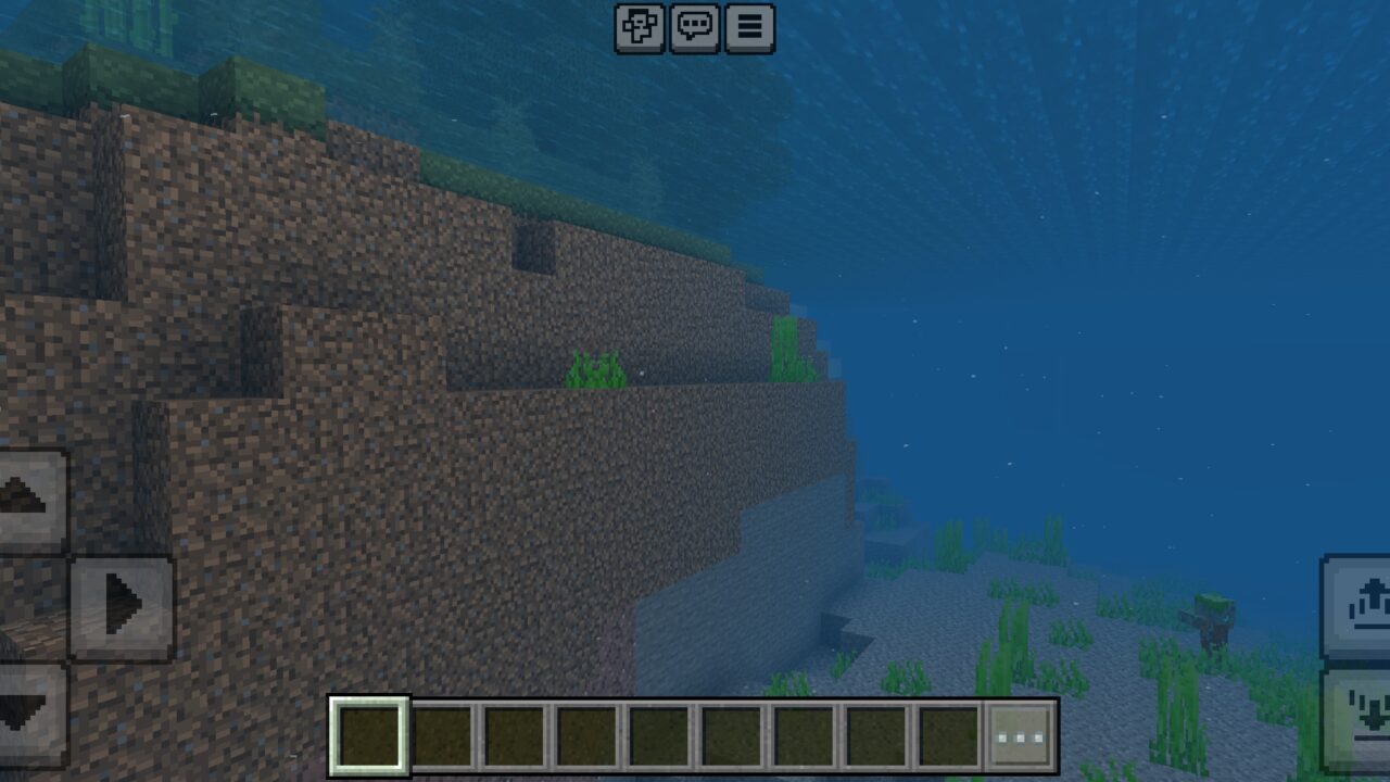 Underwater from Fancy Nature Texture Pack for Minecraft PE