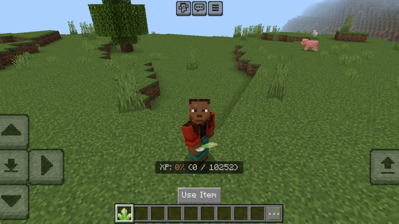 Use from Xp Crystal Mod for Minecraft PE