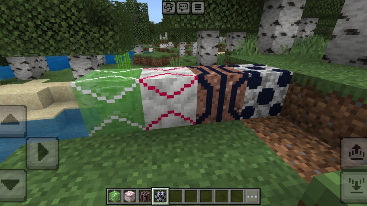 Variants from Sport Blocks Mod for Minecraft PE