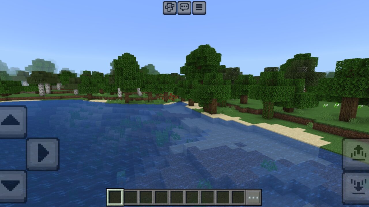 Water from Dark Fantasy Shader for Minecraft PE