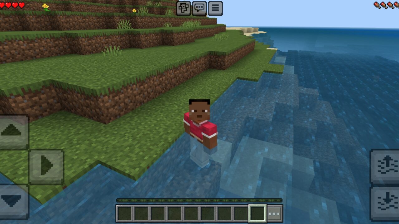 Water from Foreboding Project Mod for Minecraft PE