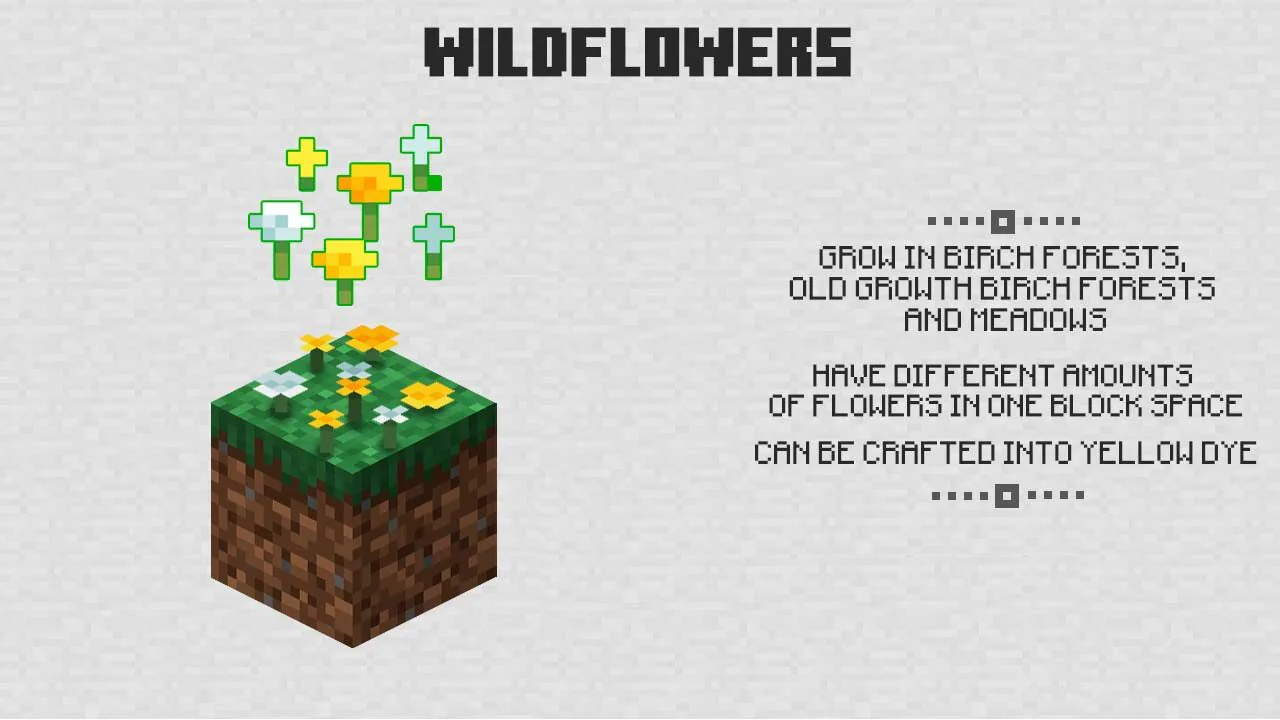 Wildflower for Minecraft PE 1.21