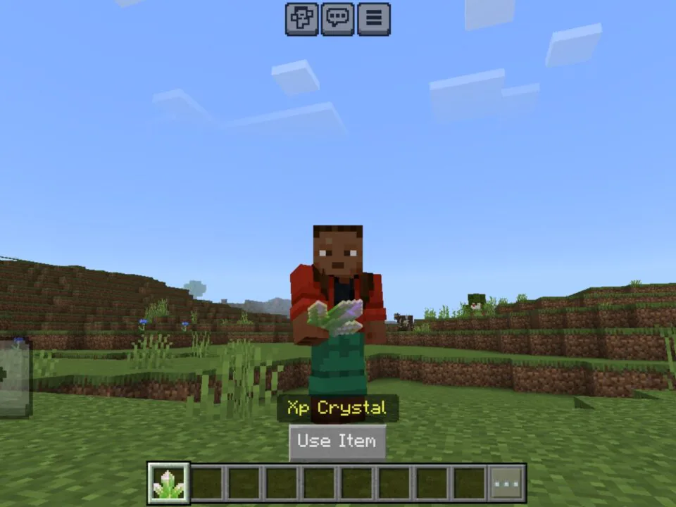 Xp Crystal Mod for Minecraft PE