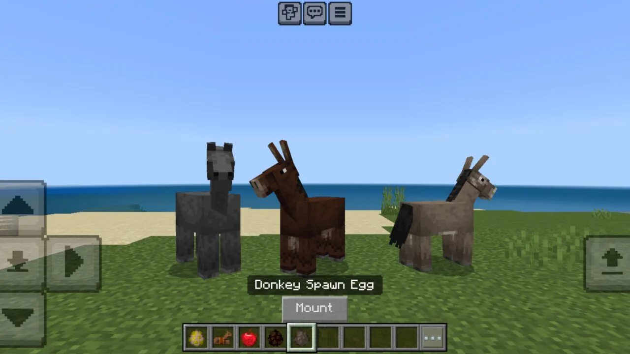 2 Players on 1 Horse Mod for Minecraft PE
