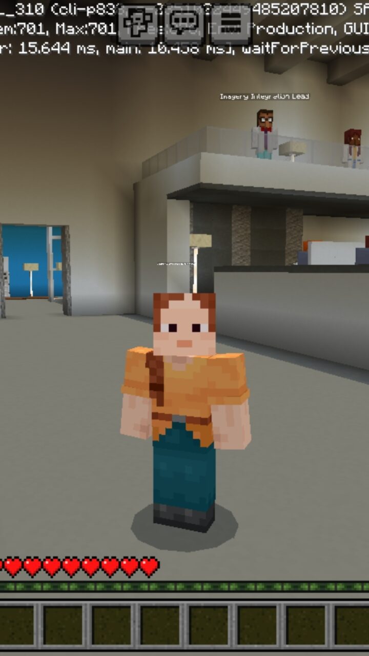 Artemis from Space Rocket Map for Minecraft PE
