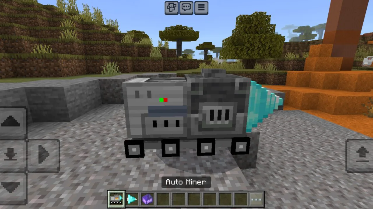 Auto Miner Mod for Minecraft PE