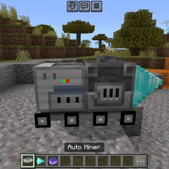 Auto Miner Mod for Minecraft PE