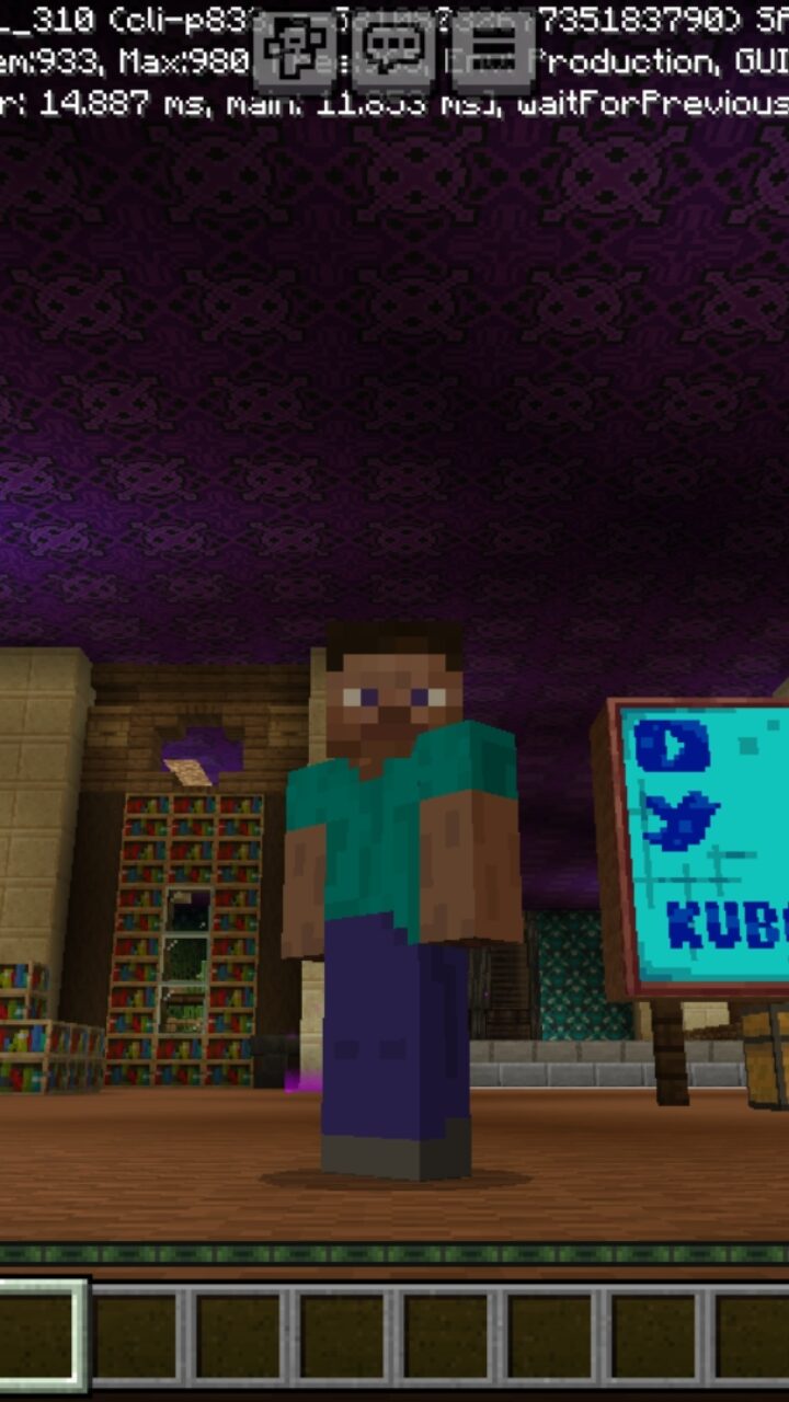 Morph from Horror Backrooms Map for Minecraft PE