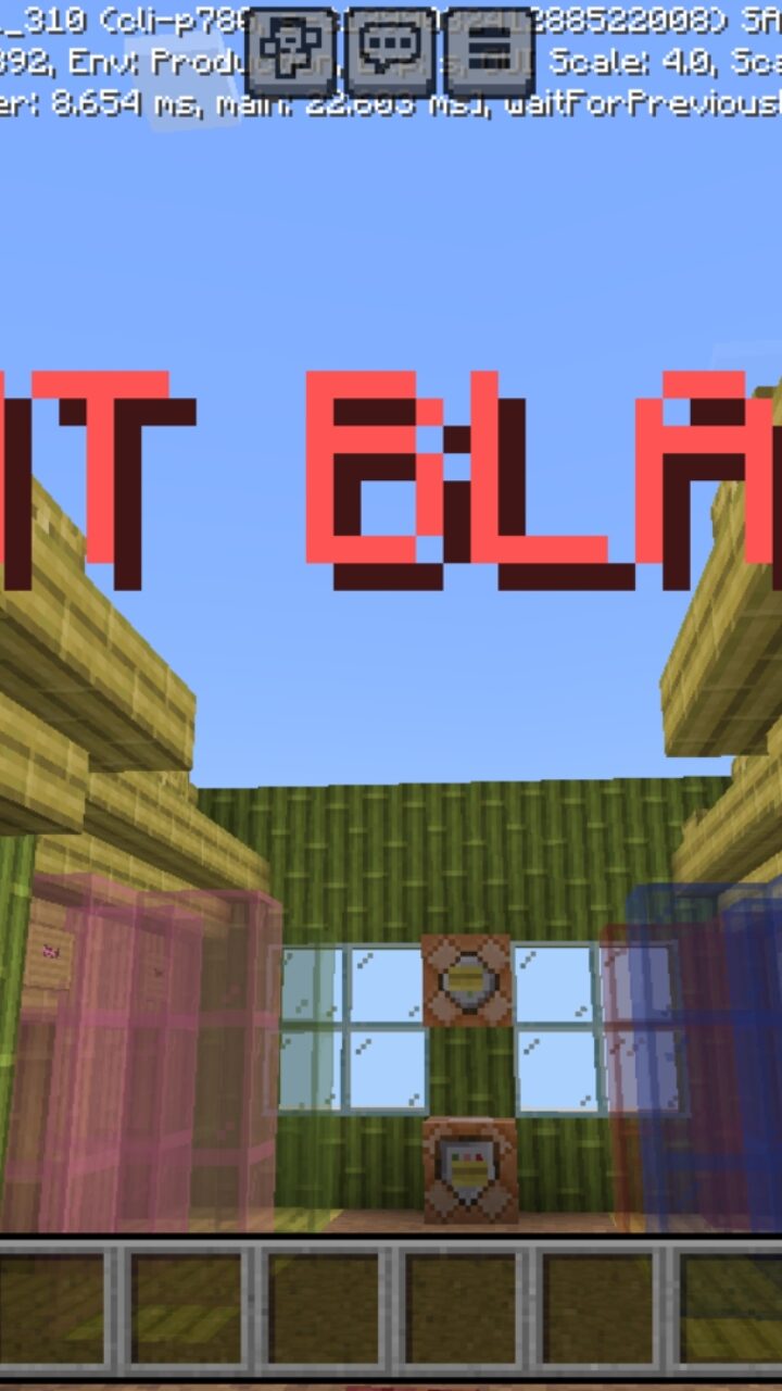 Blast from Enders Minigame Map for Minecraft PE