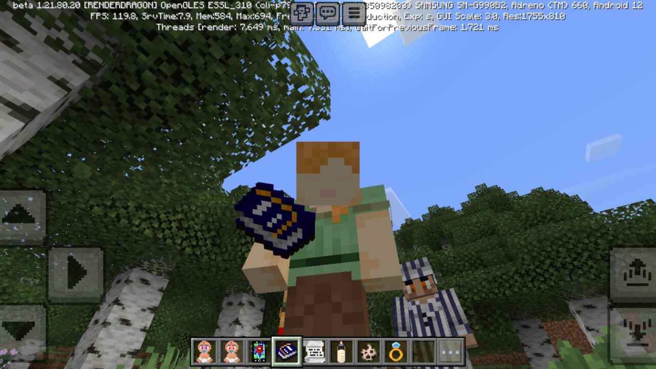 Book from Phoenix Family Mod for Minecraft PE