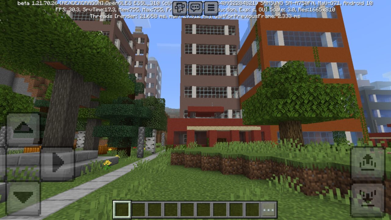 Buildings from Lost Cities Mod for Minecraft PE