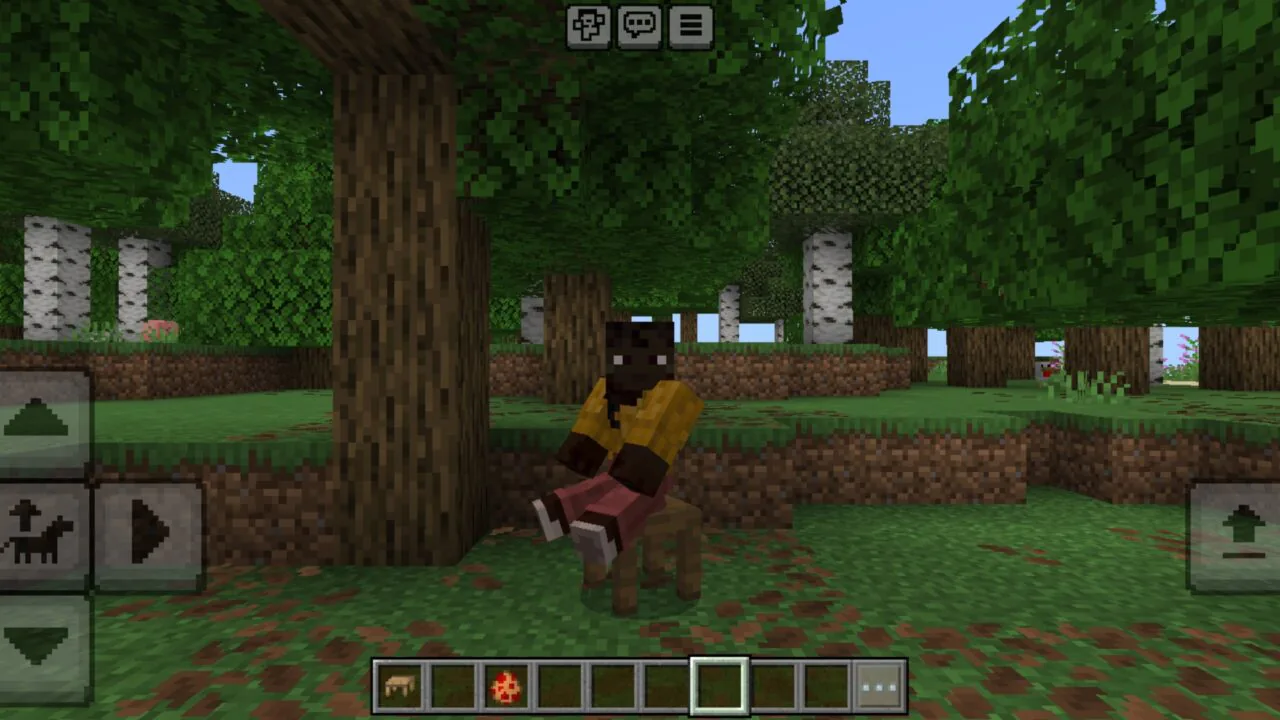 Chair from Dweller Pinocchio Mod for Minecraft PE