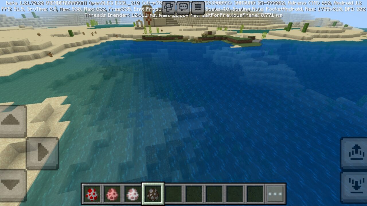 Colors from TDPE Shader for Minecraft PE
