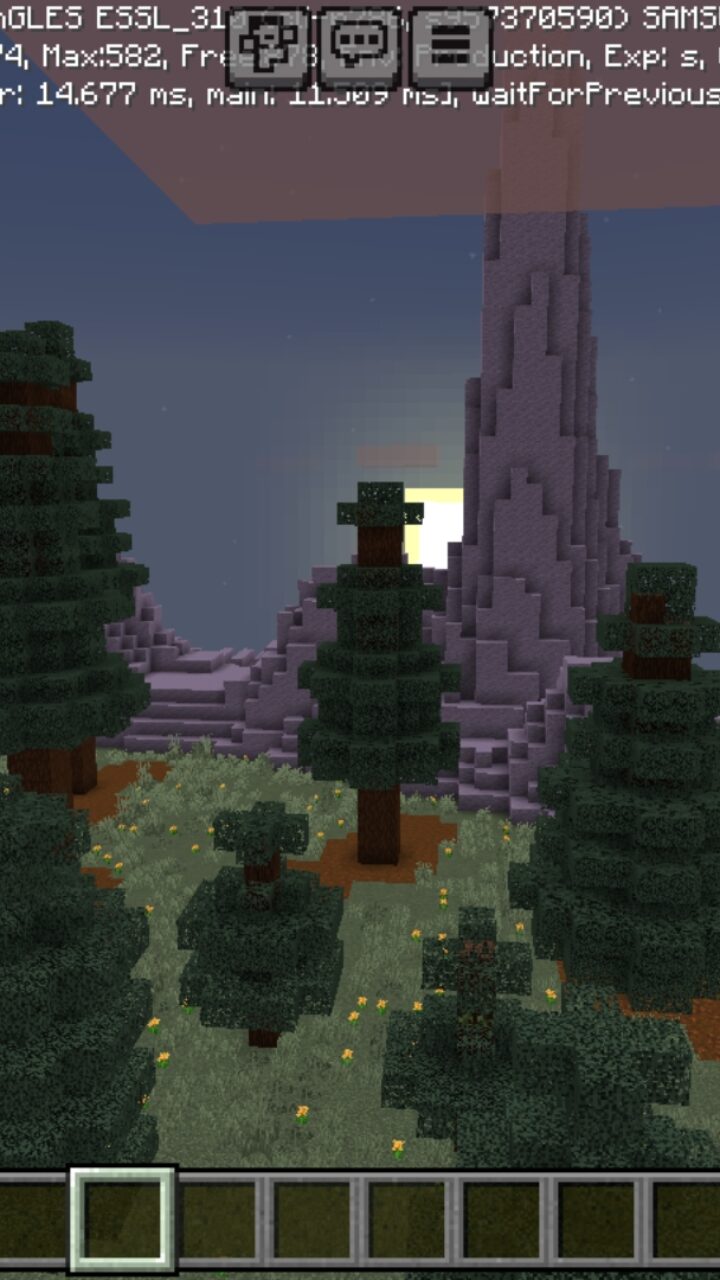 Dark Forest from Gladiator World Map for Minecraft PE