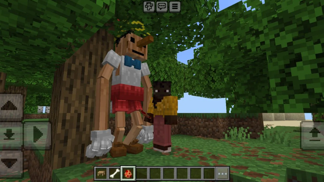 Dweller Pinocchio Mod for Minecraft PE