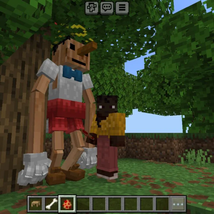 Dweller Pinocchio Mod for Minecraft PE