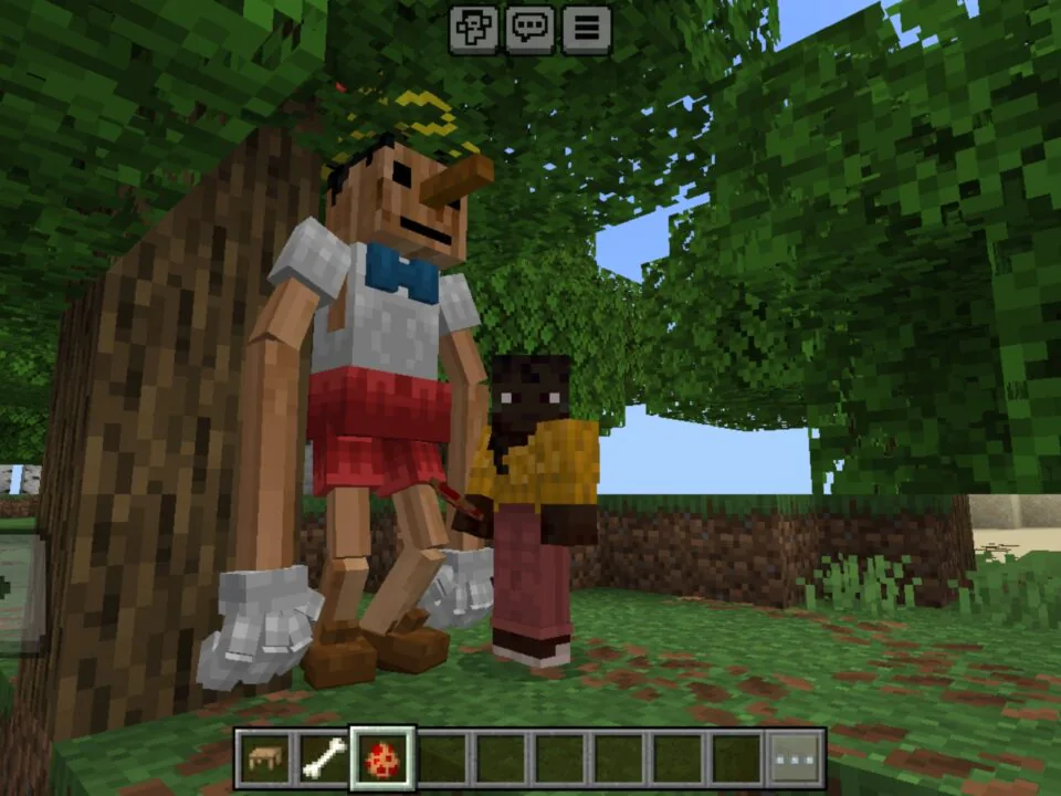 Dweller Pinocchio Mod for Minecraft PE