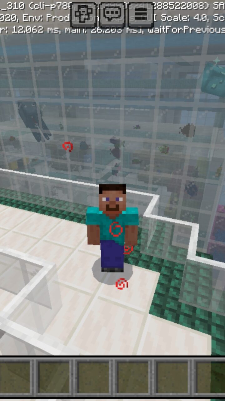 Effects from Enders Minigame Map for Minecraft PE