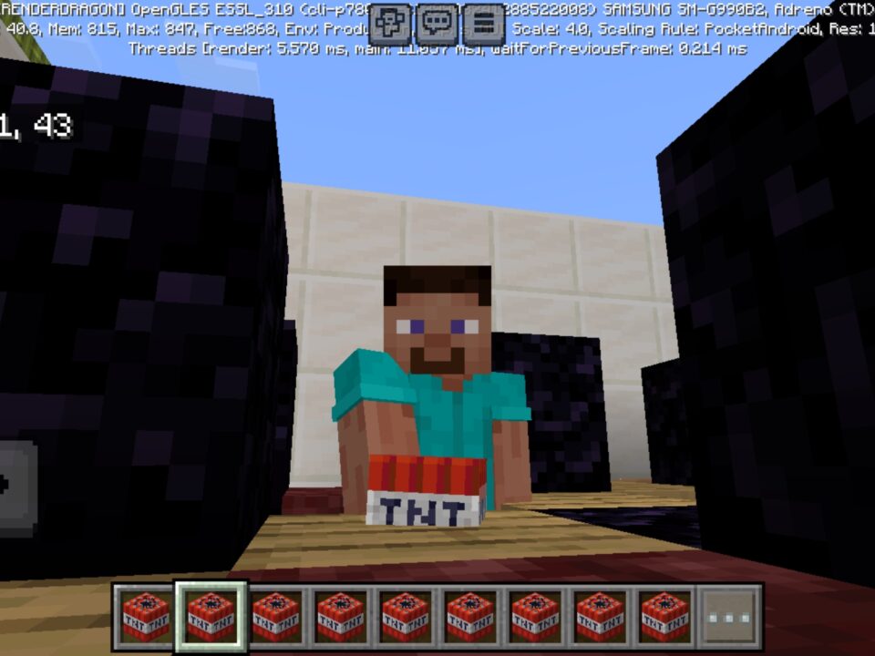 Enders Minigame Map for Minecraft PE для