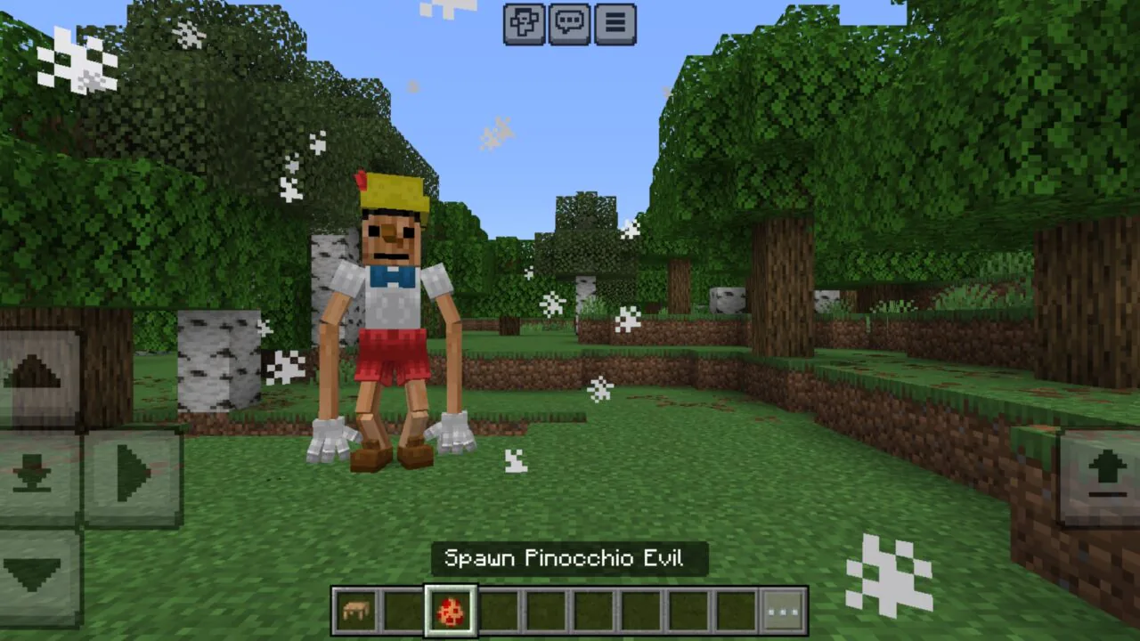 Enemy from Dweller Pinocchio Mod for Minecraft PE