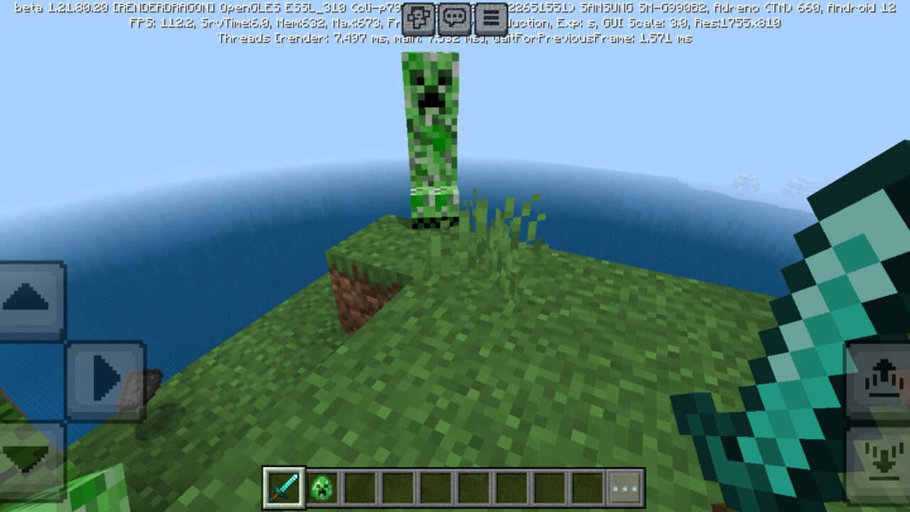 Enemy from Sweep and Slash Mod for Minecraft PE