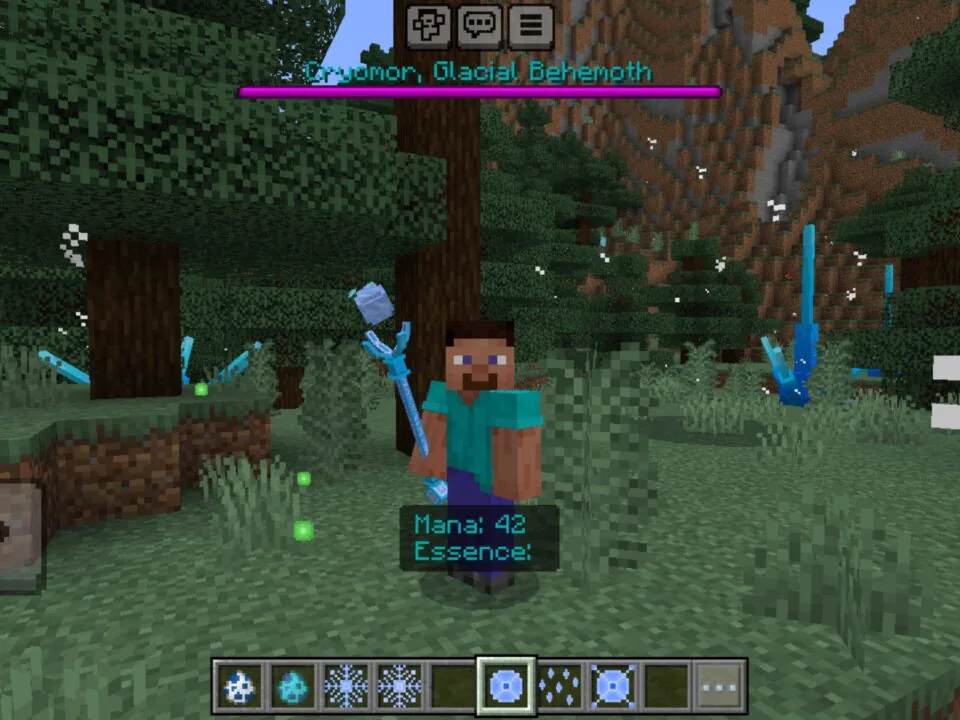 Frost Magic Mod for Minecraft PE