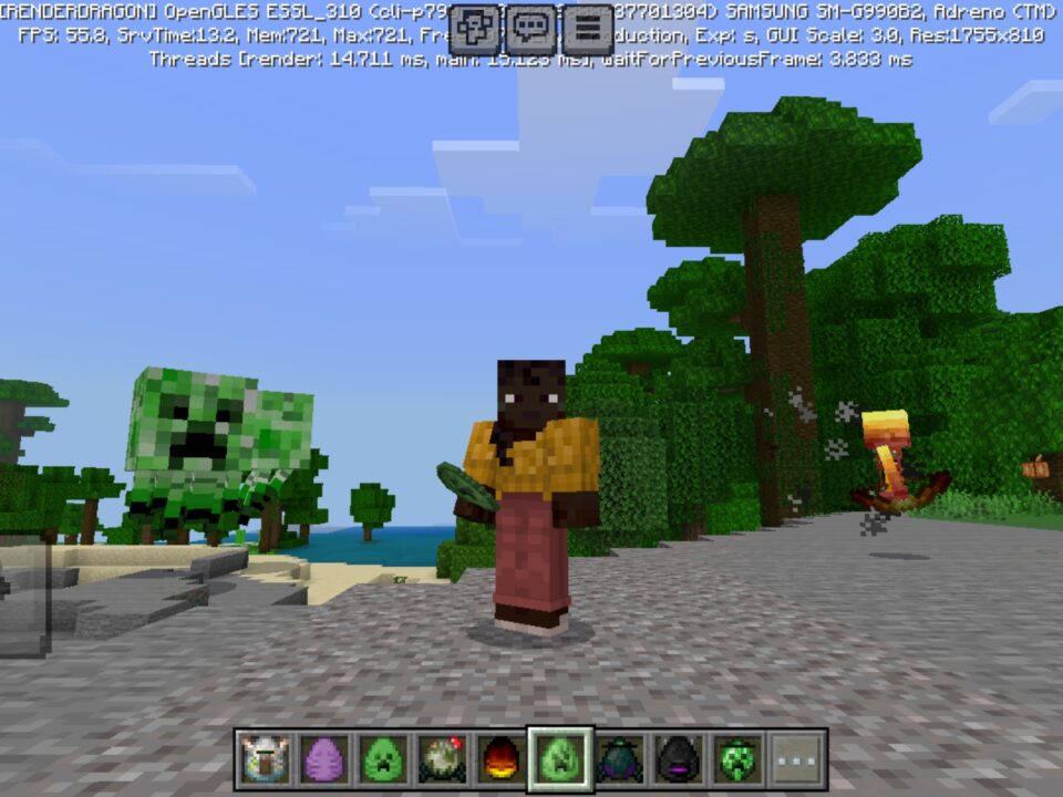 Fusioned Mobs Mod for Minecraft PE