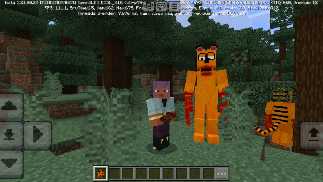 Garfield Cannibal Mod for Minecraft PE