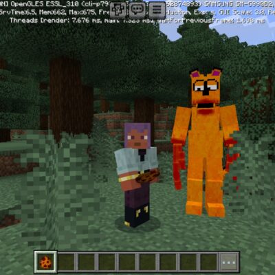 Garfield Cannibal Mod for Minecraft PE