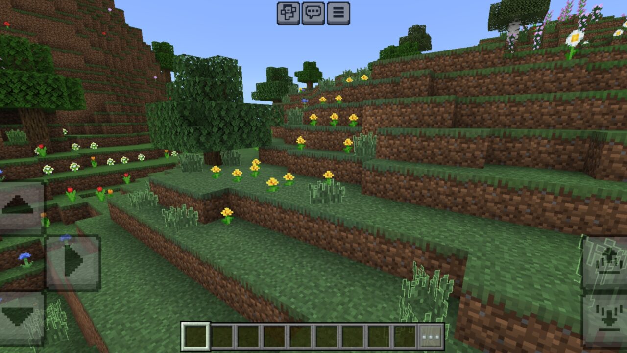 Grass from Newb Night Dreamer Shader for Minecraft PE