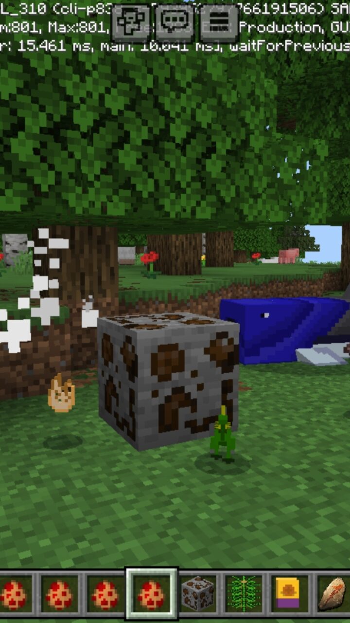 Ecosystem from Jurassic Craft Mod for Minecraft PE