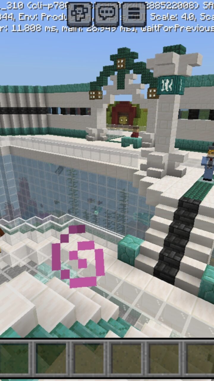 Location from Enders Minigame Map for Minecraft PE