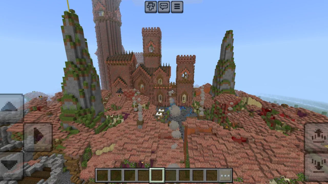 Medieval City Map for Minecraft PE
