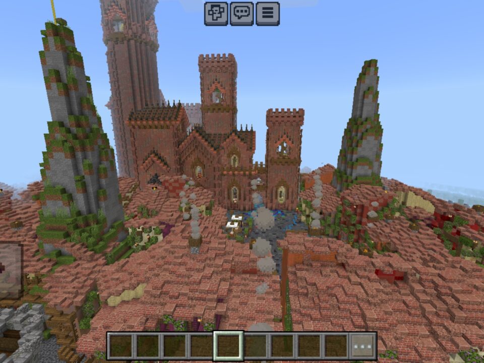 Medieval City Map for Minecraft PE