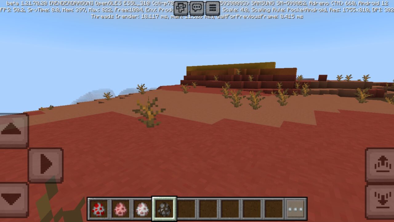 Nature from TDPE Shader for Minecraft PE