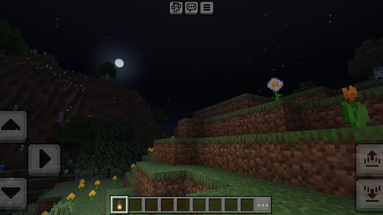 Night from Newb Night Dreamer Shader for Minecraft PE
